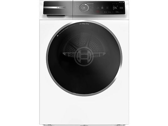 Bosch Secadora bomba de calor - Bosch WRB247D0ES, 9.0 kg, 17 programas, AutoDry, Blanco