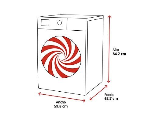 Bosch Secadora bomba de calor - Bosch WRB247D0ES, 9.0 kg, 17 programas, AutoDry, Blanco - Imagen 2