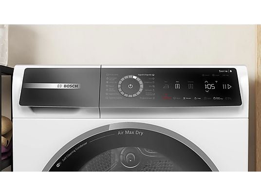 Bosch Secadora bomba de calor - Bosch WRB247D0ES, 9.0 kg, 17 programas, AutoDry, Blanco - Imagen 5