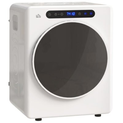 HOMCOM Secadora de Evacuación – HOMCOM B61-010V90WT, #, Blanco
