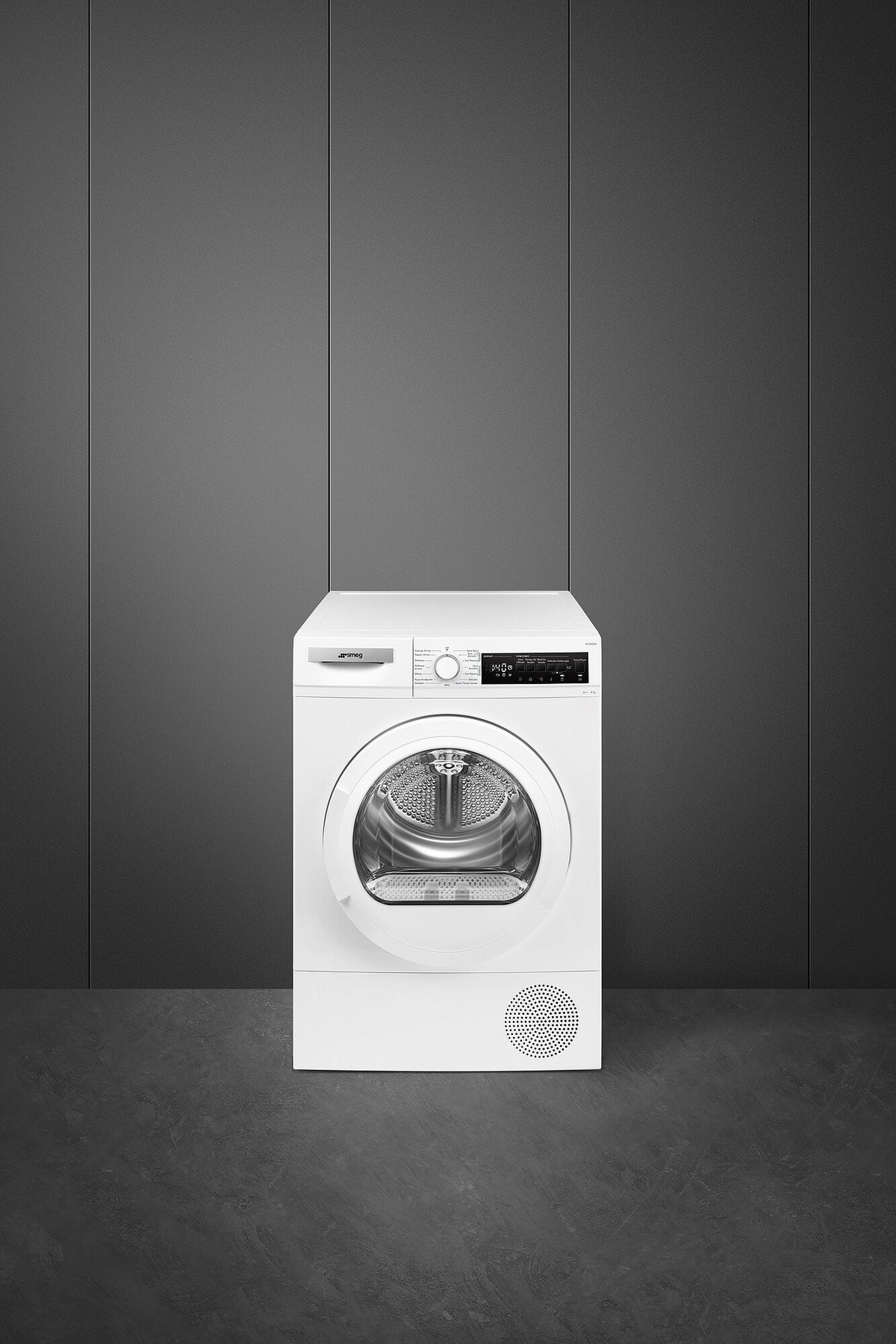 SMEG Secadora bomba de calor - SMEG DT282ES, Eléctrica, 8 kg, 15 programas, Blanco - Imagen 2
