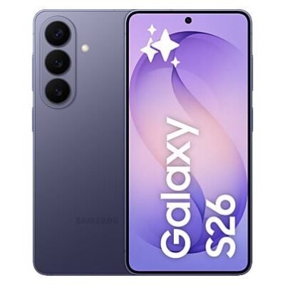 Samsung Móvil – Samsung Galaxy S26, Violeta, 256 GB, 12 GB RAM , 6.3″ FHD+, Exynos 2600, 4300 mAh, Android 16