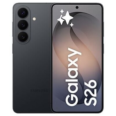 Samsung Móvil – Samsung Galaxy S26, Negro, 512 GB, 12 GB RAM , 6.3″ FHD+, Exynos 2600, 4300 mAh, Android 16