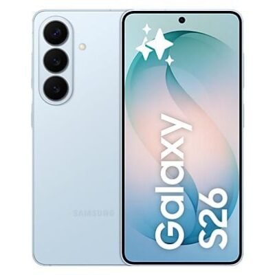 Samsung Móvil – Samsung Galaxy S26, Azul Cielo, 512 GB, 12 GB RAM , 6.3″ FHD+, Exynos 2600, 4300 mAh, Android 16