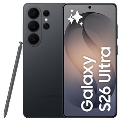 Samsung Móvil – Samsung Galaxy S26 Ultra, Negro, 1 TB, 16 GB RAM, 6.9″ QHD+, Qualcomm Snapdragon 8 Elite Gen 5, 5000 mAh, Android 16