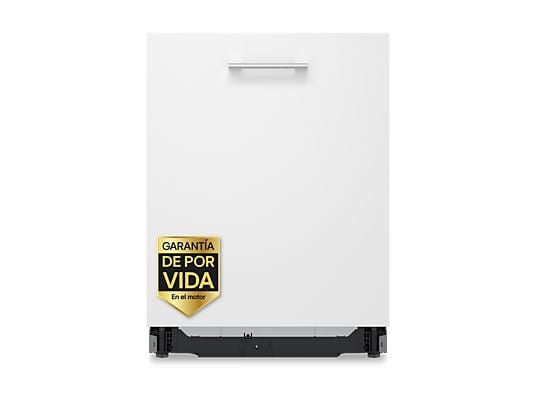 REACONDICIONADO Seminuevo Excelente Lavavajillas integrable - LG DB476TXS, 14 servicios, 10 programas, 60 cm, TrueSteam™, Tercera bandej