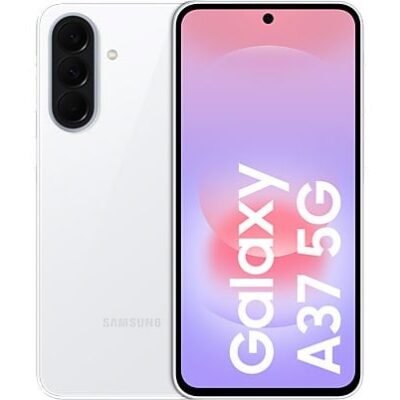 Samsung Móvil – Samsung Galaxy A37, Blanco, 256 GB, 8 GB RAM, 6.7″ FHD+, Exynos 1480, 5000 mAh, Android 16