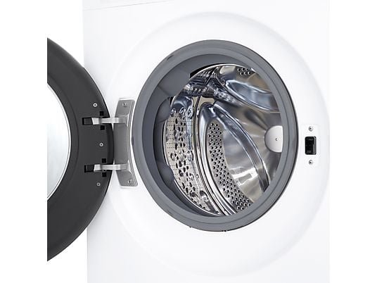 LG Lavadora carga frontal - LG F4X5009TLC, 9 kg, 1400 rpm, 12 programas, TurboWash 360º, Clase A-40%, Blanco - Imagen 5