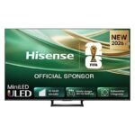Hisense TV Mini LED 50" - Hisense 50E8S, UHD 4K, Quad Core / MT9618, Total HDR, Subwoofer integrado, IA 4K, Negro