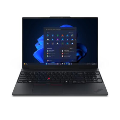 LENOVO Portátil – LENOVO ThinkPad E16 Gen 3 (Intel), 16 » WUXGA, Intel Core Ultra 7, 255H, 16 GB RAM, 512 GB SSD, Onboard Graphics, Windows 11 Pro, id