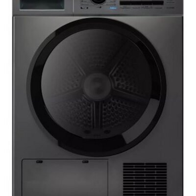 Secadora Bomba de Calor – INFINITON SD-BC1DDX, 10 kg, 16 programas, Dark Inox