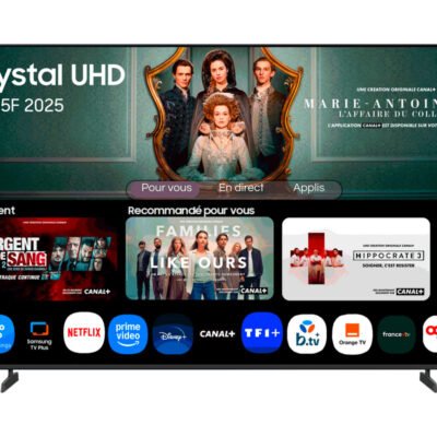 SAMSUNG TV LED 43″ – SAMSUNG TU43U8005FU, UHD 4K, Processor, Smart TV, Negro