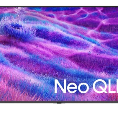 SAMSUNG TV Mini LED 50″ – SAMSUNG QE50QN80FAU, HDR 4K, NQ4 AI Gen2, Smart TV, DVB-T2 (H.265), Carbono