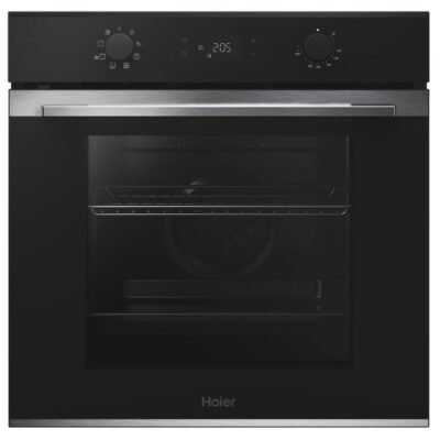 HAIER Horno convencional – HAIER H6 ID2P5B3YTB, Integrable, Hidrolítica, 78 l, 59,5 cm, Negro