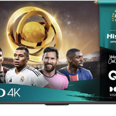 HISENSE TV QLED – HISENSE 43E77Q PRO, UHD 4K, Smart TV, Negro