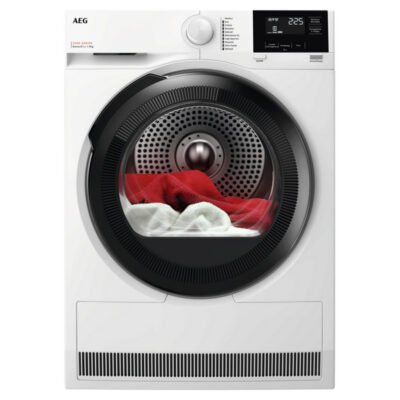 AEG Secadora bomba de calor – AEG 916 900 378, Eléctrico, 9 kg, Blanco