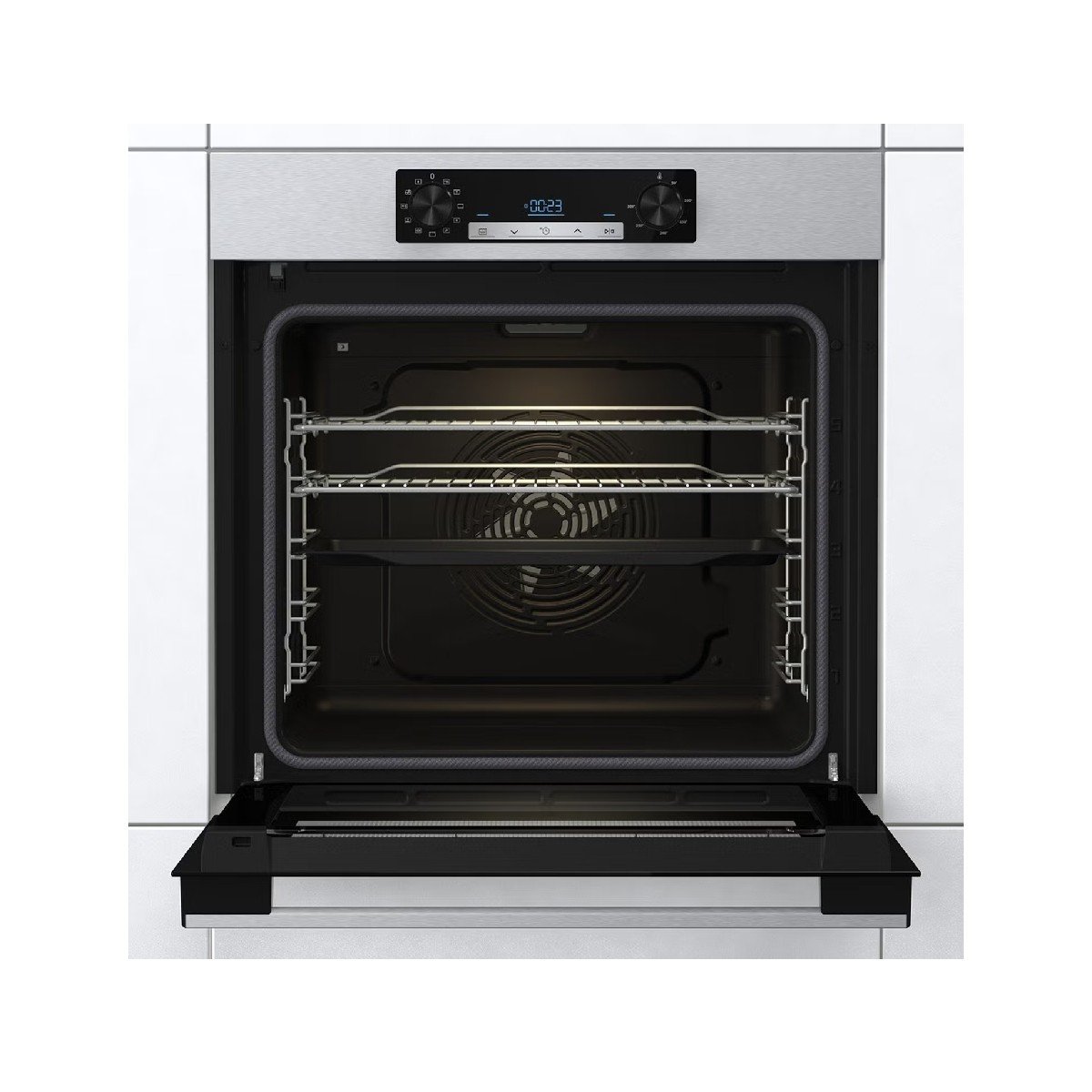 HISENSE Horno multifunción - HISENSE BI62216AX, Integrable, 77 l, 595 mm, Stainless steel