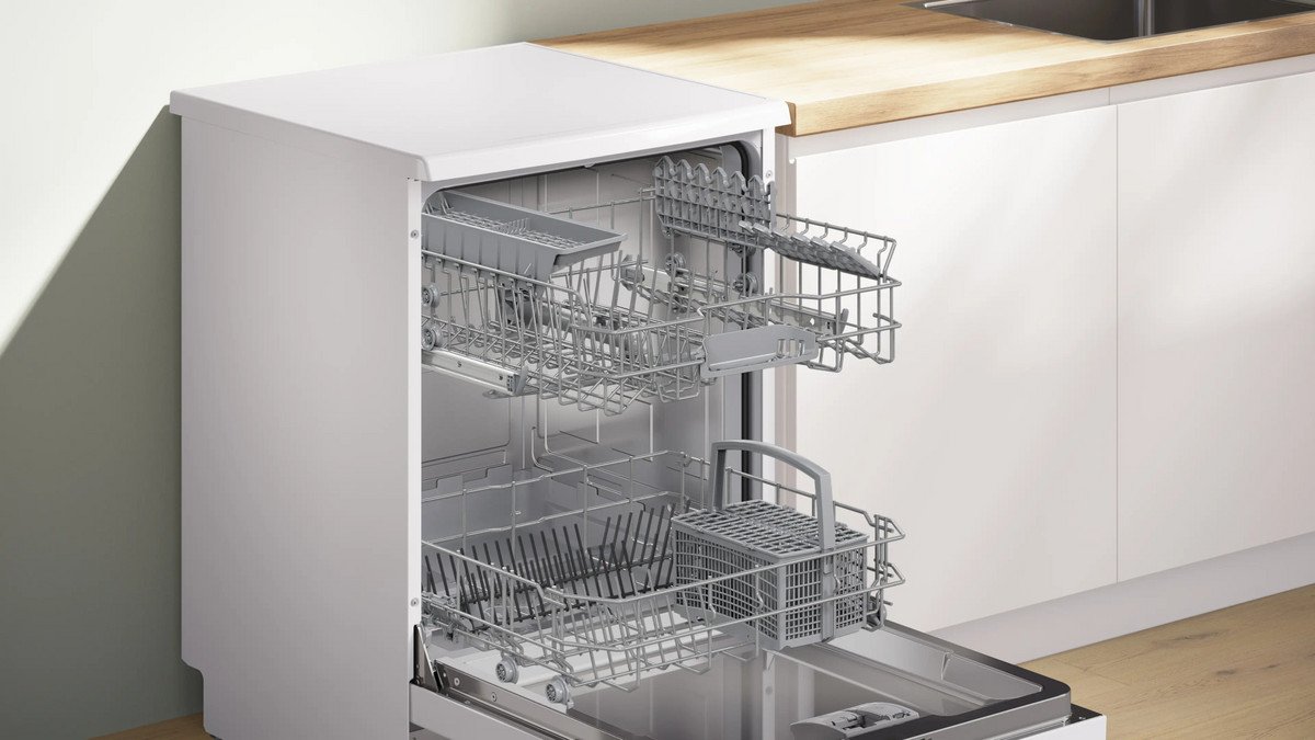 BOSCH Lavavajillas libre instalación 60 cm - BOSCH SMS2HTW06E, 13 servicios, 5 programas, 60 cm, Blanco - Imagen 8