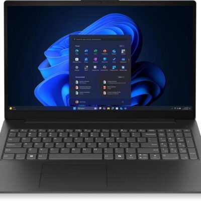 LENOVO Portátil – LENOVO V15 G6 ITN, 15,6 » Full-HD, Intel Celeron N100, 8 GB RAM, 256 GB SSD, UHD Graphics, Windows 11 Home, Negro
