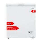 Congelador horizontal - NILSON NCH1500EDC, 142 l, 85 cm, Blanco