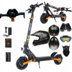 KUKIRIN patinete electrico - KUKIRIN G2 Pro VMP, Pot. máx. 500 W, Carga máx. 120 kg, negro