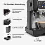 KLARSTEIN Cafetera espresso - KLARSTEIN GrandPressoTouch, 1530 W, Negro - Imagen 5