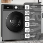 Lavadora carga frontal - SVAN SL8202AIDVBX, 8 kg, 16 programas, Inox - Imagen 4