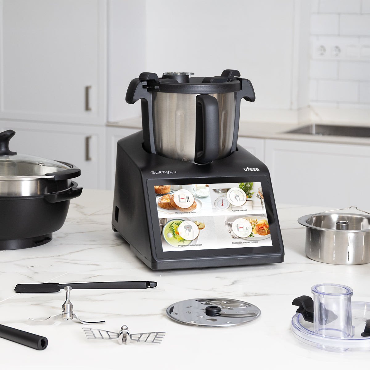 UFESA Robot de cocina - UFESA RK10, 2400 W, Negro - Imagen 2