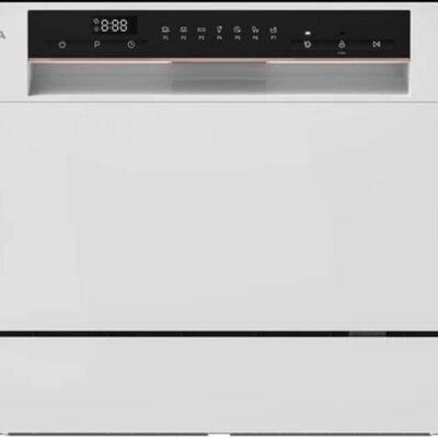 Lavavajillas compacto – TEKA LC 24700, 6 servicios, 7 programas, 55 cm, Blanco