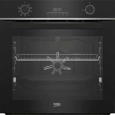 Horno multifunción – BEKO bPRO 500 BBIE18302XFPS-1, Integrable, Pirolítico, 72 l, 59,4 cm, Negro