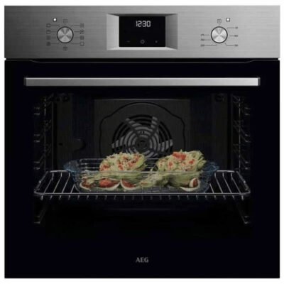 AEG Horno multifunción – AEG SurroundCook, Integrable, Hidrolítica, 72 l, 594 mm, Acero inoxidable con antifingerprint