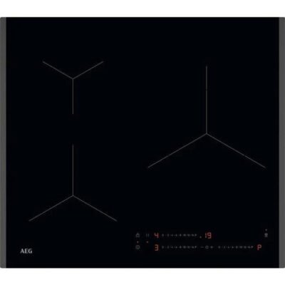 AEG Placa de inducción – AEG TO63IV00FB, 3 zonas, No, 59,2 cm, Negro