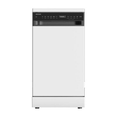 Lavavajillas libre instalación 45 cm – CECOTEC Bolero Aguazero 4360, 6 programas, 44,7 cm, 300