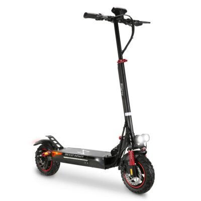 URBANGLIDE Patinete eléctrico – URBANGLIDE EBOOST INFINITY, Carga máx. 120 kg, negro