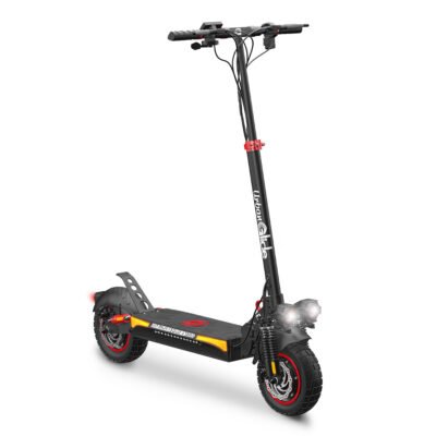 URBANGLIDE Patinete eléctrico – URBANGLIDE ECROSS DUO, Pot. máx. 1600 W, Carga máx. 120 kg, negro