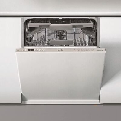 Whirlpool Lavavajillas integrable – Whirlpool WIC 3C34 PFE S, 14 cubiertos, 8 Programas, 60 cm, PowerClean Pro, Tecnología 6TH SENSE, Sin panelar