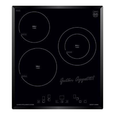 KAISER Placa de vitrocerámica – KAISER KCT 4745 F, 3 zonas, 45 cm, Negro