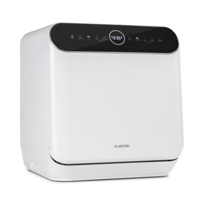 Lavavajillas compacto – KLARSTEIN Oceana, 6 programas, 44 cm, Blanco