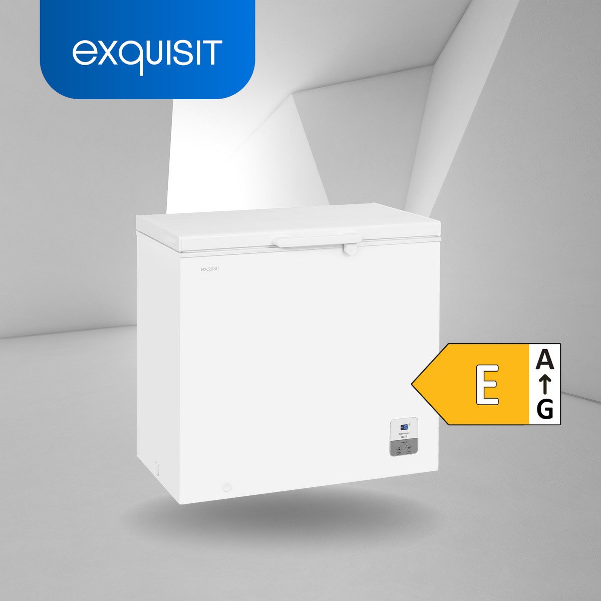 Congelador horizontal - EXQUISIT 811420301, 182 l, 842 mm, Blanco - Imagen 2