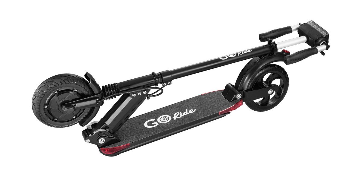 URBANGLIDE Patinete eléctrico - URBANGLIDE Go Ride 80 PRO Patinete eléctrico 350W - 6Ah -8", Pot. máx. 350 W, Carga máx. 100 kg, Negro - Imagen 2