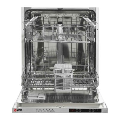 VOX Lavavajillas integrable 60 cm – VOX GSI6644E, 13 servicios, 6 programas, 598 mm, Blanco