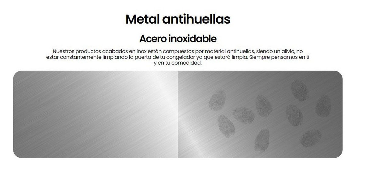 INFINITON Congelador vertical - INFINITON CV-A82I, 85 cm, Inox - Imagen 6