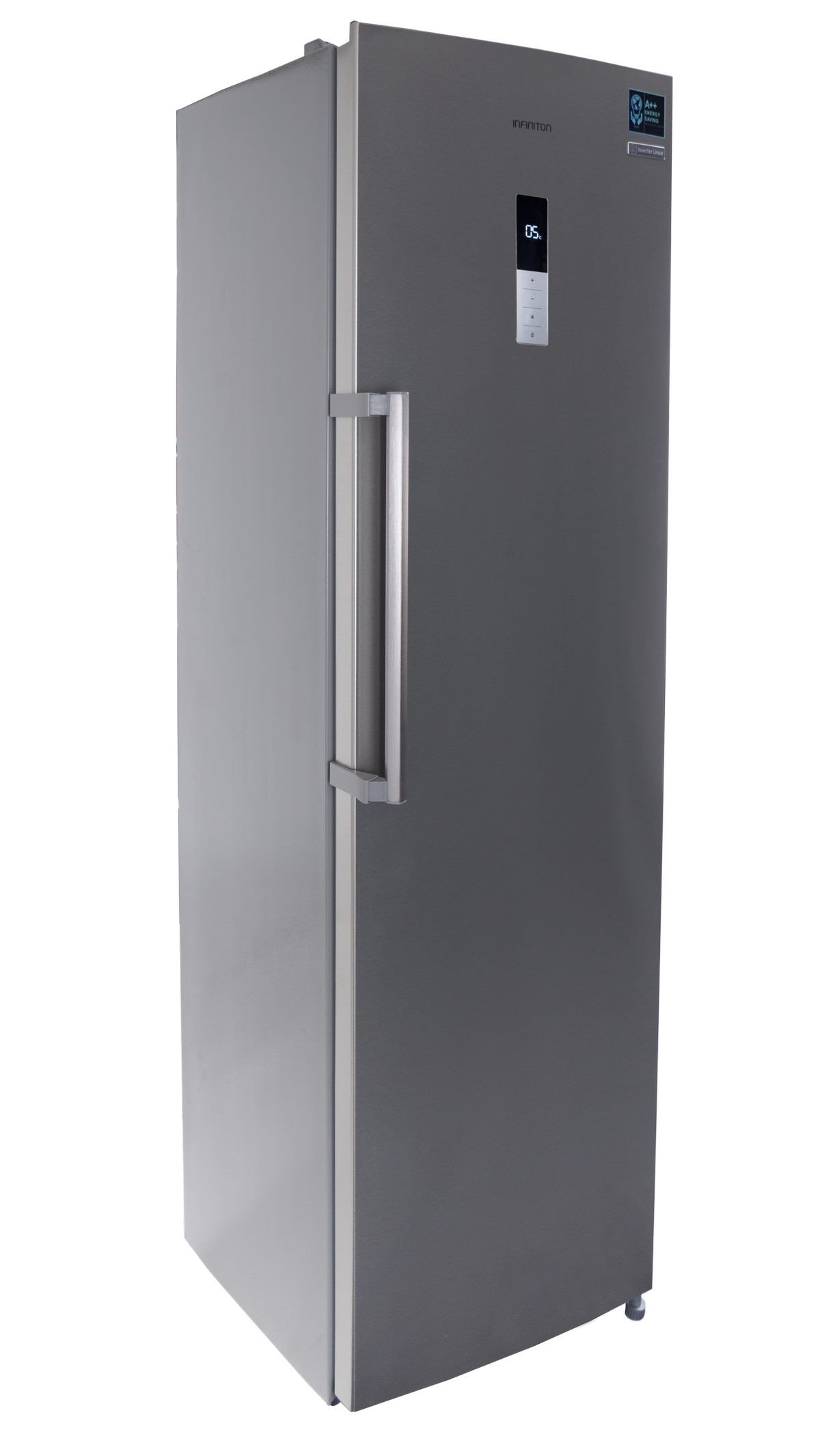 Congelador vertical - INFINITON CV-A182I, 185 cm, Inox