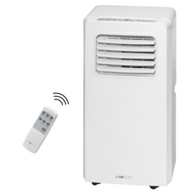 CLATRONIC Aire acondicionado portátil – CLATRONIC 263807, 7000 fg/h, 70 m³, 65 dB(A), Blanco
