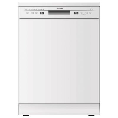 Lavavajillas libre instalación 60 cm – INFINITON DIW-60.5, 12 servicios, 7 programas, 598 mm, Blanco