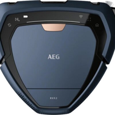 AEG Robot aspirador – AEG 900 277 480, 14,4 V, Depósito 0,7 l, Autonomía 60 min, Negro