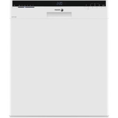 Lavavajillas libre instalación 60 cm – FAGOR 3LVF-623.1, 12 servicios, 6 programas, 598 mm, Blanco