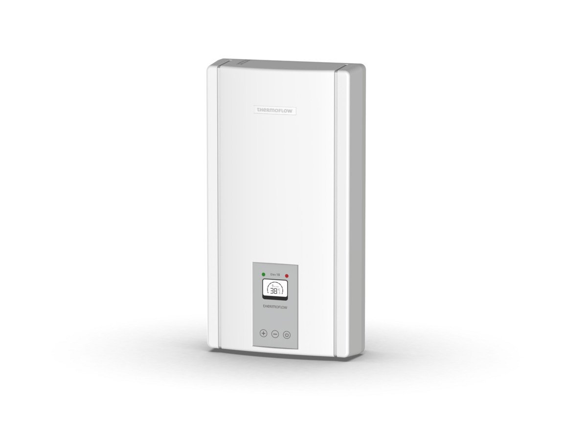 Termo eléctrico - THERMOFLOW, Blanco - Imagen 2