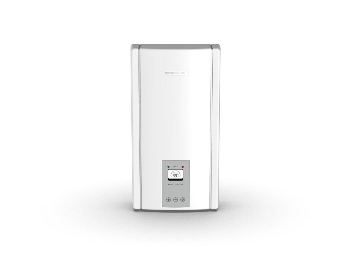 Termo eléctrico - THERMOFLOW, Blanco - Imagen 3