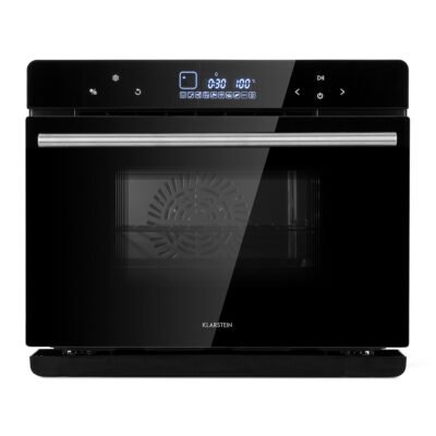 Horno a vapor – KLARSTEIN MasterFresh, Integrable, 24 l, 52,50 cm, Negro